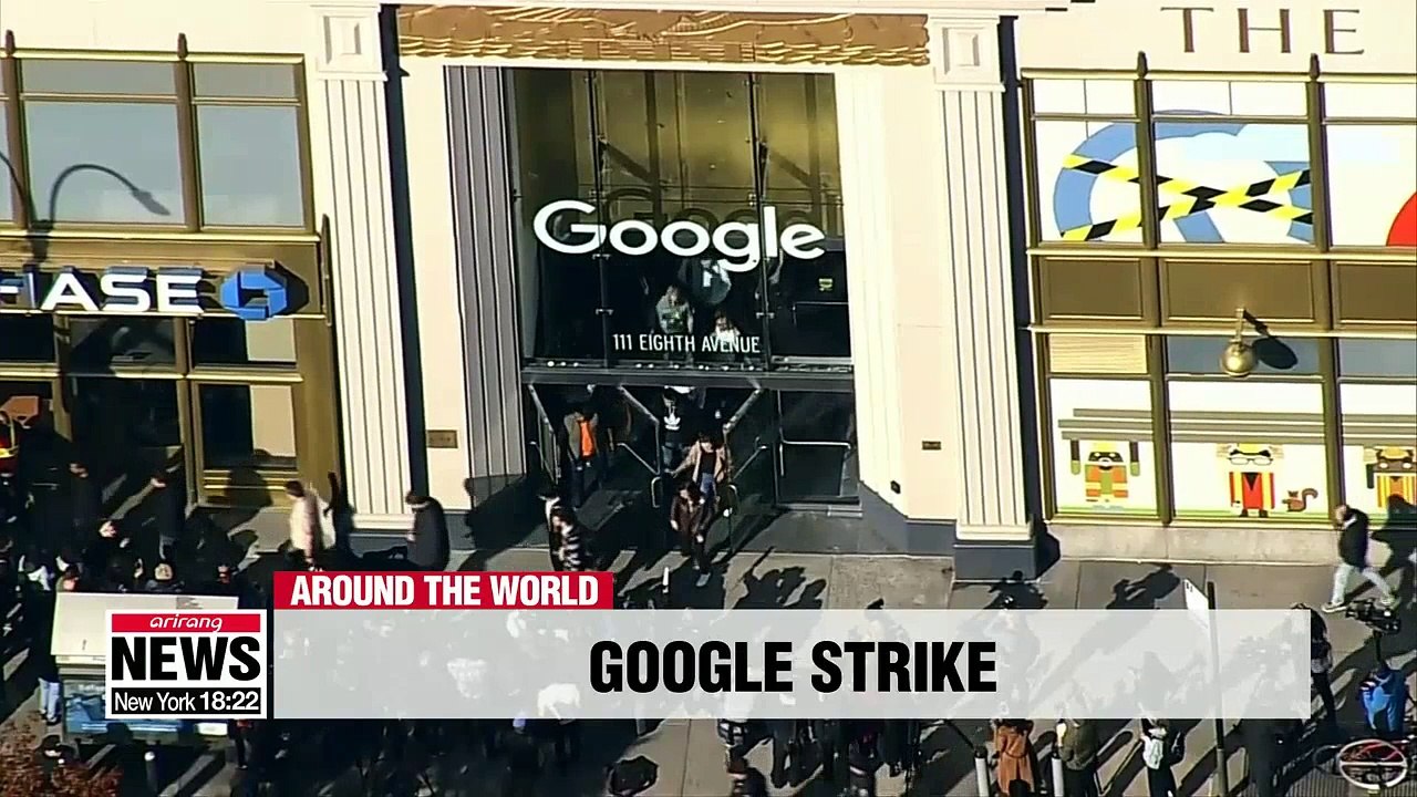 Google workers around world walkout after sexual misconduct allegations