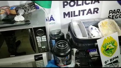 Choque descobre local usado para refino de cocaína