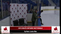 2019 Skate Ontario Sectional Championships - Junior Men Short