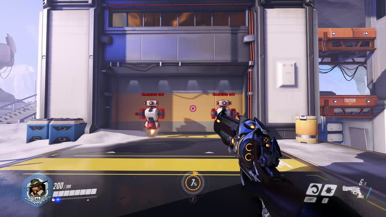 Overwatch - Basic Hero Abilities:  MCCREE PRIMARY FIRE
