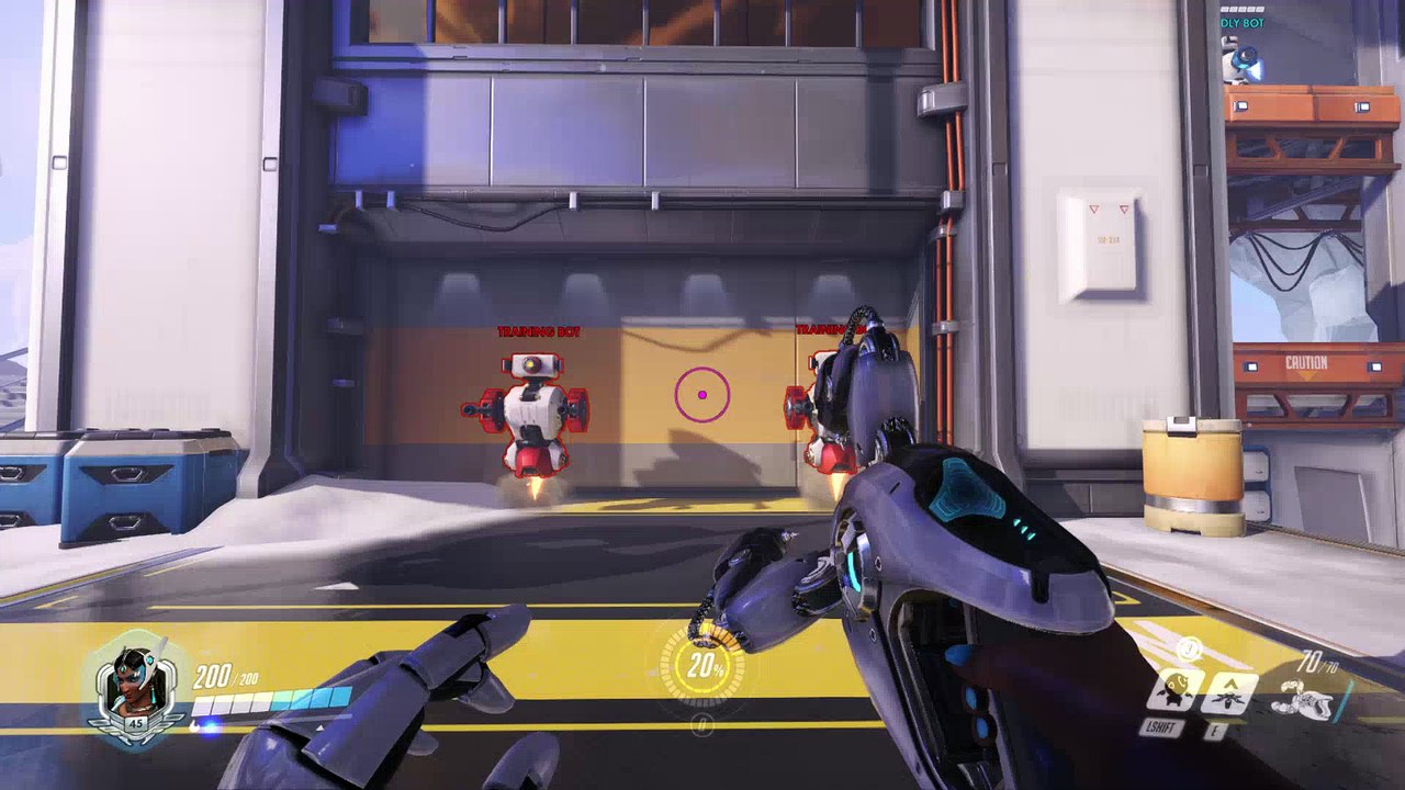 Overwatch - Basic Hero Abilities:  SYM PRIMARY FIRE