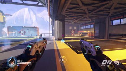 Overwatch - Basic Hero Abilities:  TRACER RECALL TO HEAL COMBO