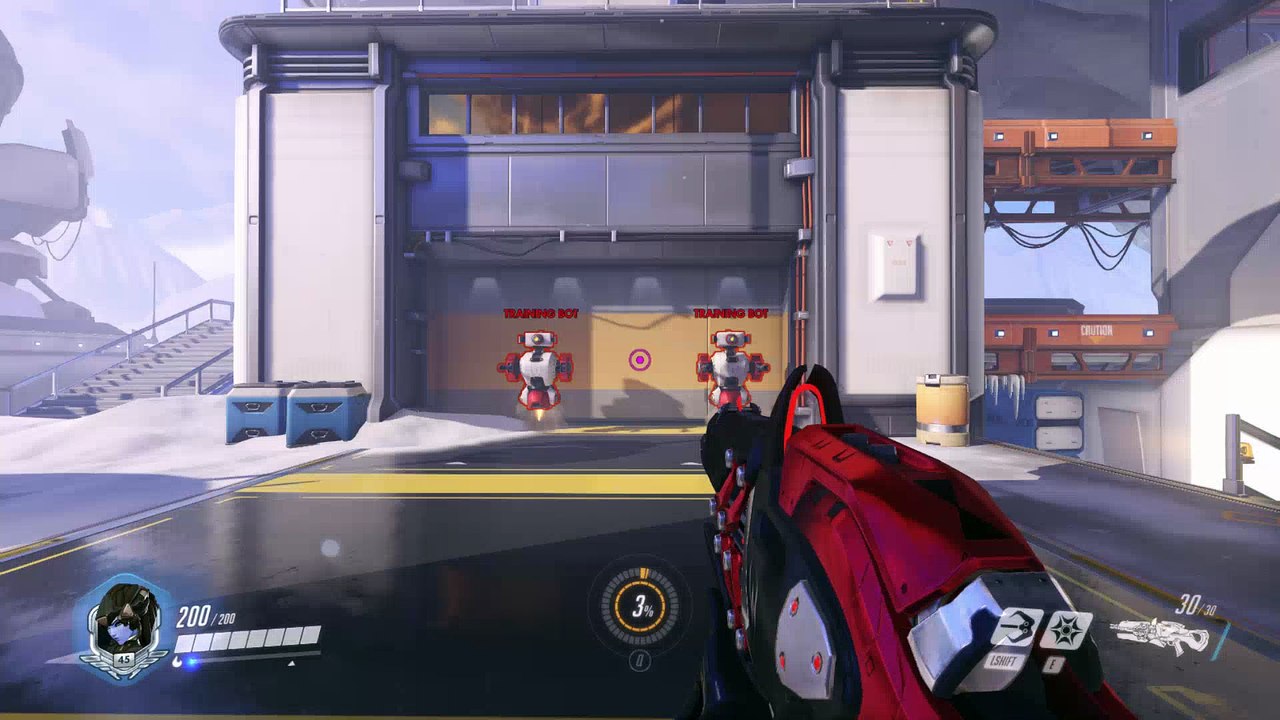 Overwatch - Basic Hero Abilities:  WIDOW PRIMARY FIRE