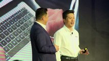 Baidu displays auto drive car, AI eye doctor at forum
