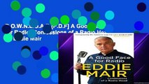 D.O.W.N.L.O.A.D [P.D.F] A Good Face for Radio: Confessions of a Radio Head by Eddie Mair