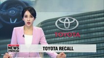 Toyota recalls over 1 mil. vehicles worldwide over faulty airbags