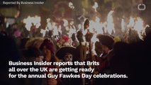 UK Gets Ready To Burn Bonfires For Guy Fawkes Day