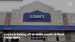 Lowe's Offering Entire Month Of Black Friday Deals