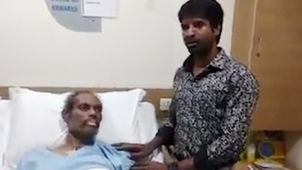 கேன்சரால் பாதிக்கப்பட்ட நெல் ஜெயராமனை சந்தித்த சூரி