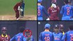 India vs Westindies 2018 5th ODi : Dhoni's DRS Dosent Work Outs