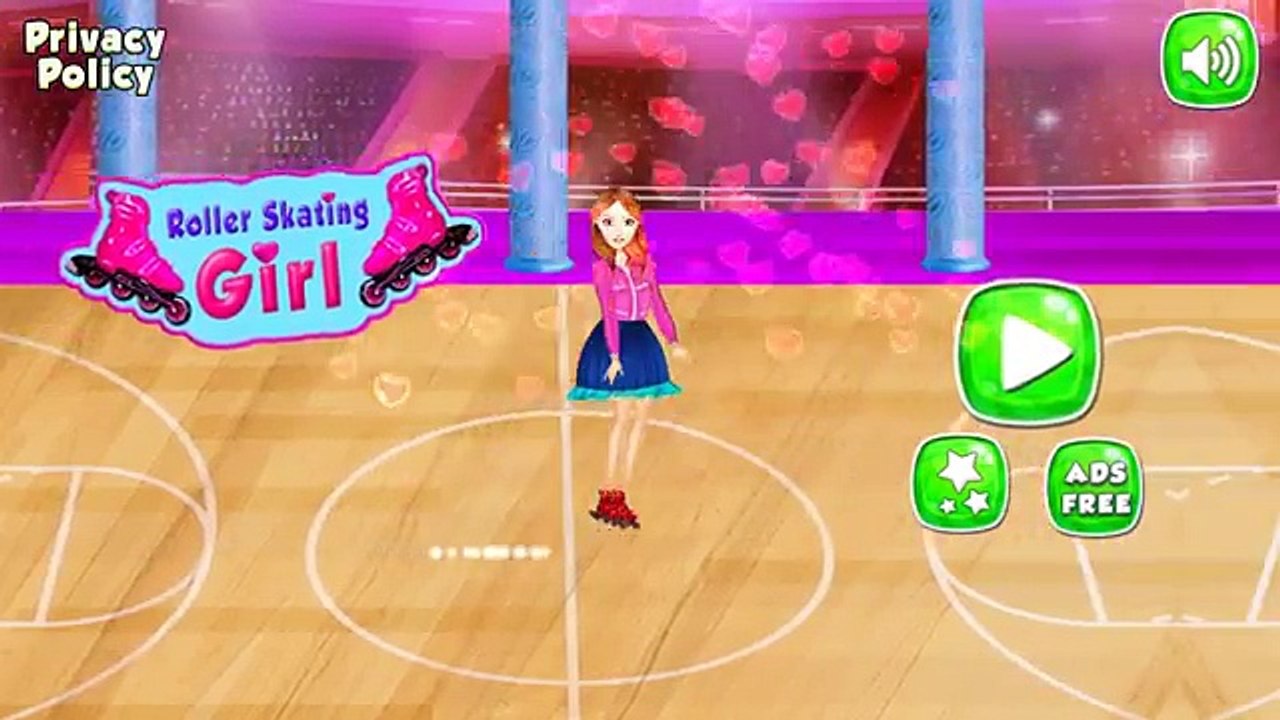 Roller Skating Girl Dance Club Dress Up Fashion