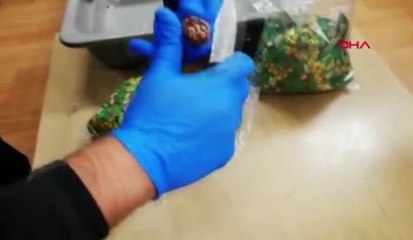 Çikolatanın içinden uyuşturucu çıktı