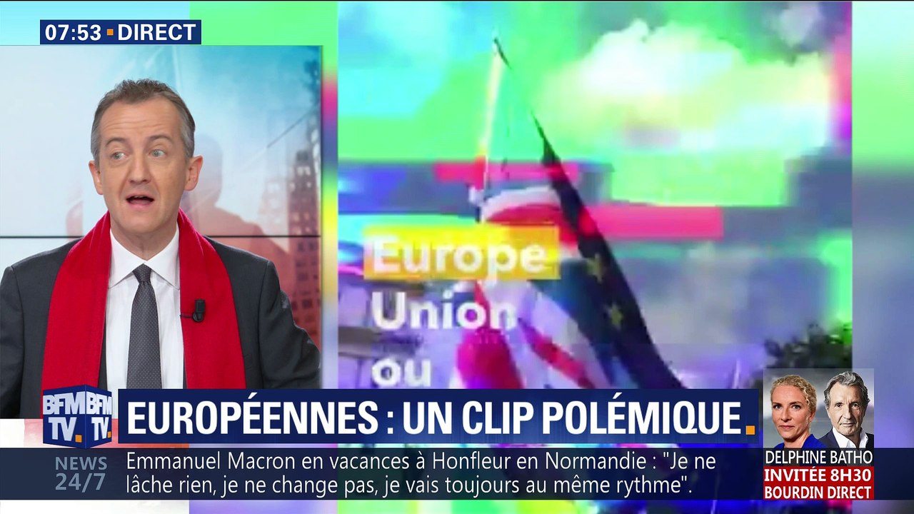 L’édito de Christophe Barbier: Européennes, un clip polémique