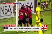 Melgar derrotó 2 – 1 a Comerciantes Unidos y volvió a encabezar el Torneo Clausura 2018