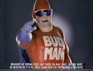 1991 "Find the Bud Man" Budweiser TV Ad
