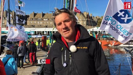 Route du Rhum: «un événement incroyable» pour Kito de Pavant