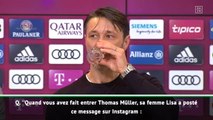 Bayern - Kovac sans mot après les critiques de la femme de Thomas Müller