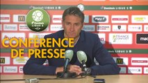 Conférence de presse RC Lens - Châteauroux (0-1) : Philippe  MONTANIER (RCL) - Jean-Luc VASSEUR (LBC) - 2018/2019