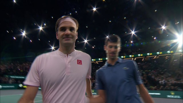 Rolex Paris Masters 2018 - Novak Djokovic - Roger Federer : le résumé d'une demie et de 3h03' de beau jeu à Bercy