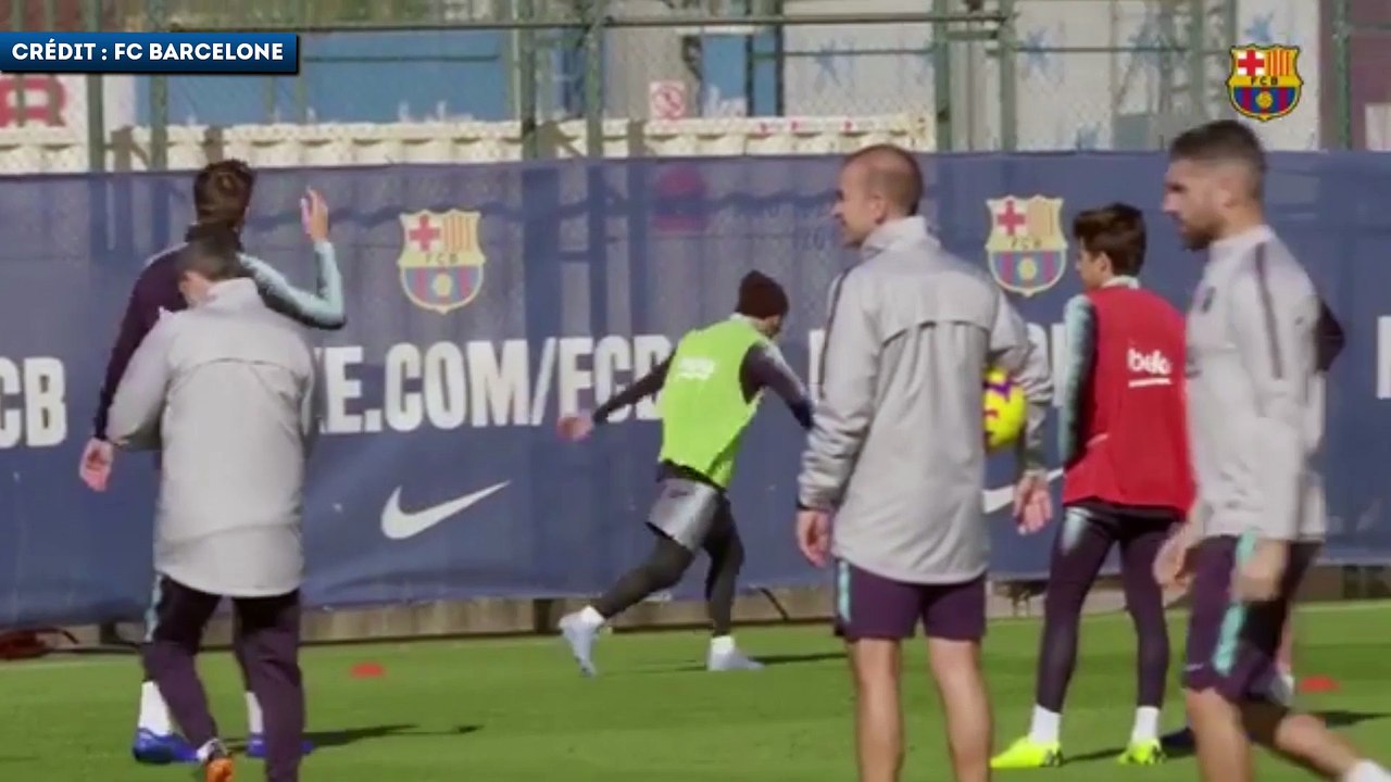 Le nouveau geste délicieux de Lionel Messi à l’entraînement