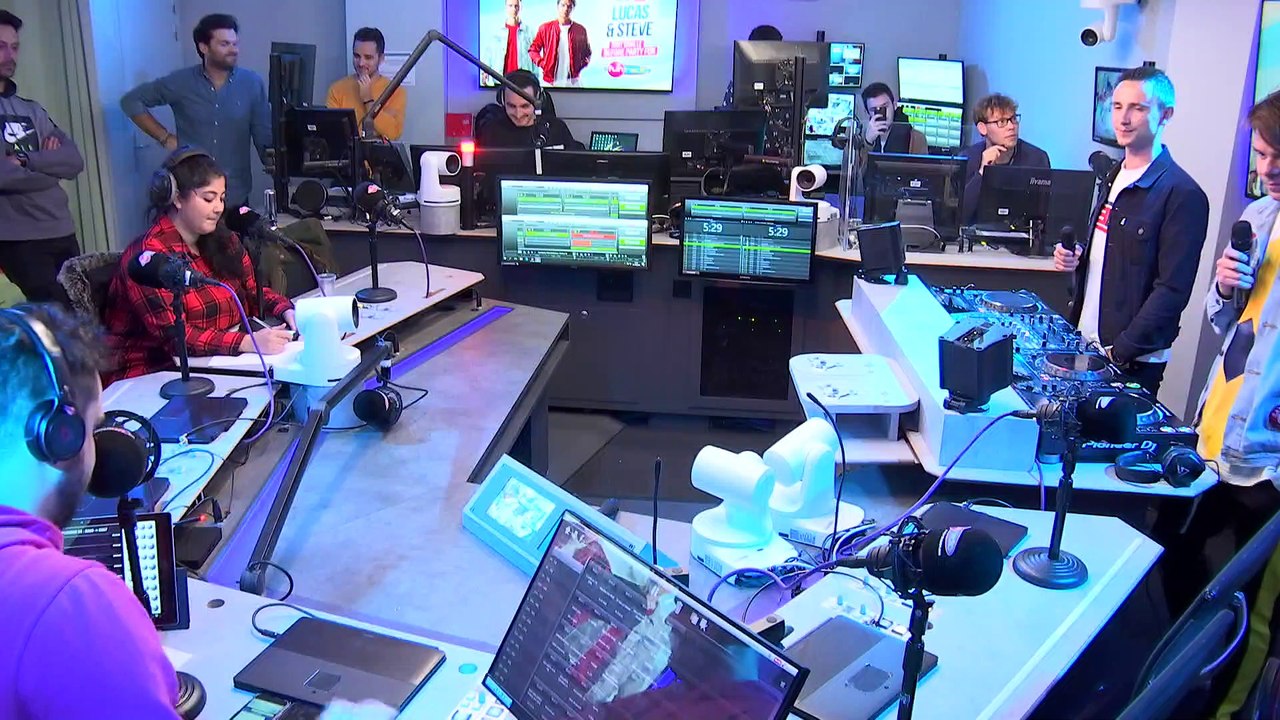 Lucas & Steve en interview sur Fun Radio