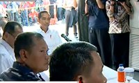 Presiden Jokowi Tinjau Posko Evakuasi Lion Air di JICT