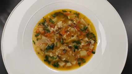 Rreze Dielli, 02 Nëntor 2018 - Të Gatuajmë me Znj. Vjollca P2 Supë peshku me perime