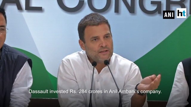 Rafale deal: Dassault CEO is lying, says Rahul Gandhi