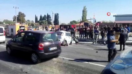 Karşı şeride geçen otomobil tüp kamyonunun altına girdi: 1 ölü