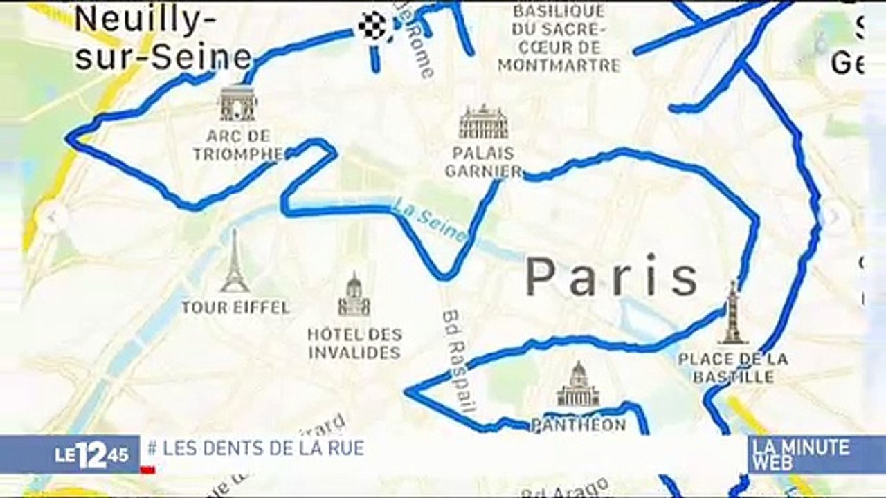 Regardez le défi totalement dingue que Marine Lele s'est lancée en plein Paris