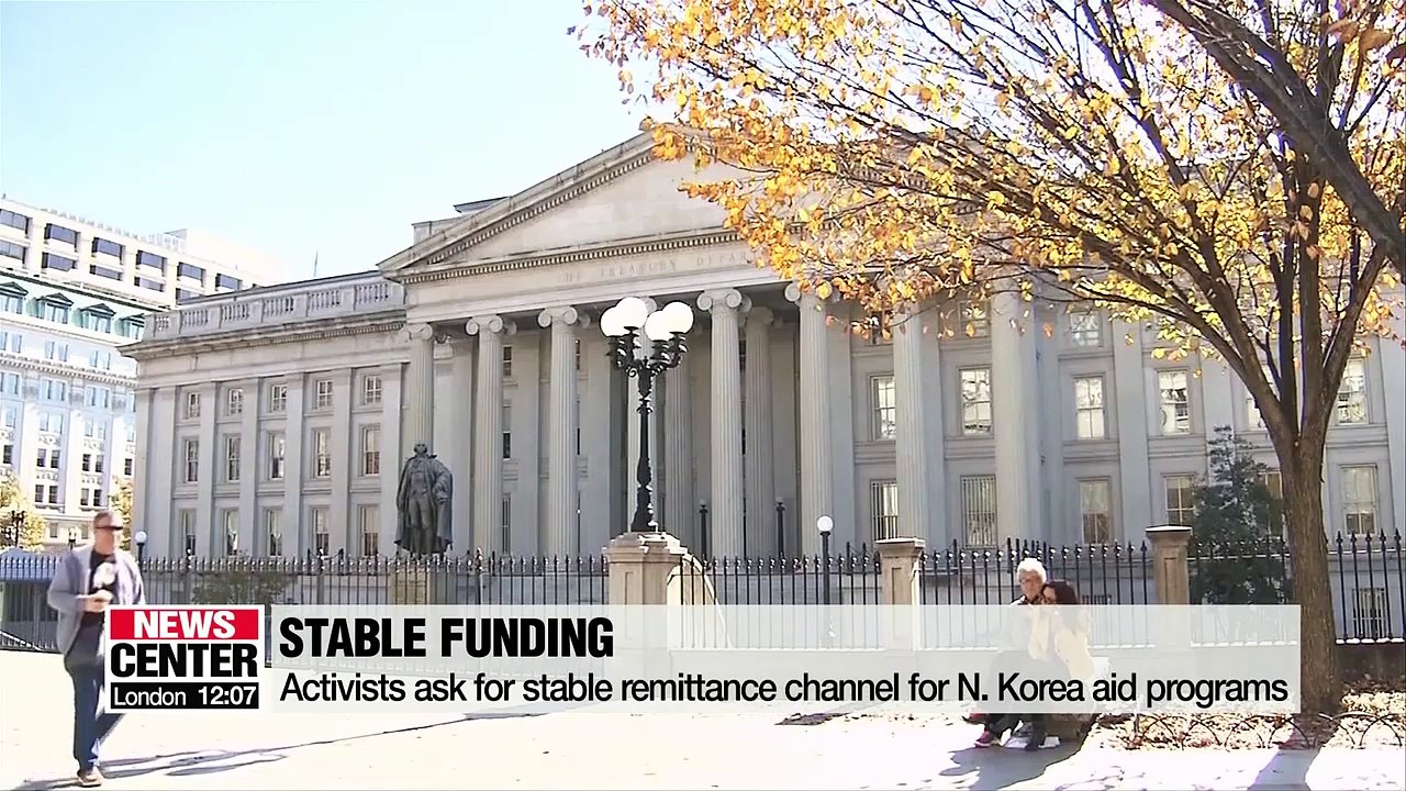 Humanitarian aid activists call for opening financial transaction channel with N. Korea