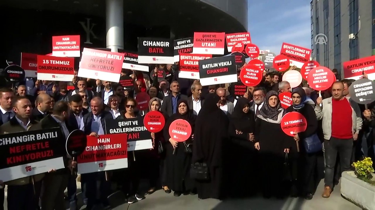 Saadet Partisi milletvekili Cihangir İslam prot...