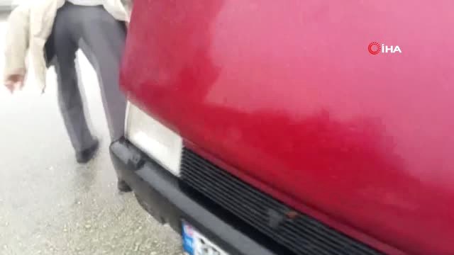 Seyir Halindeki Aracın Motorundan Kedi Çıktı