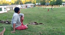 Football match in India!