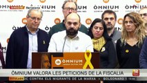 Declaració d'Òmnium després dels escrits d'acusació