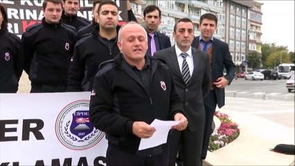 Silivri'de gardiyanlar şiddeti protesto etti - İSTANBUL