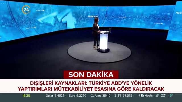 #SONDAKİKA Yaptırımlar mütekabiliyet esasına göre kaldırılacak
