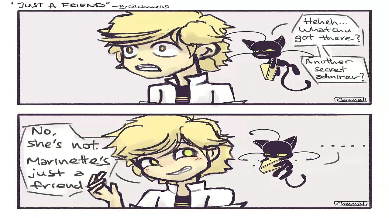I GOT SOME NEWS FOR YOU ADRIEN (Miraculous Ladybug Comics)