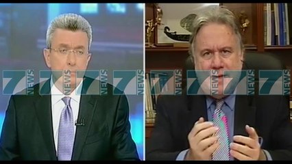 ZV.MINISTRI I JASHTEM GREK KATRUGALOS KERCENON TIRANEN - News, Lajme - Kanali 7