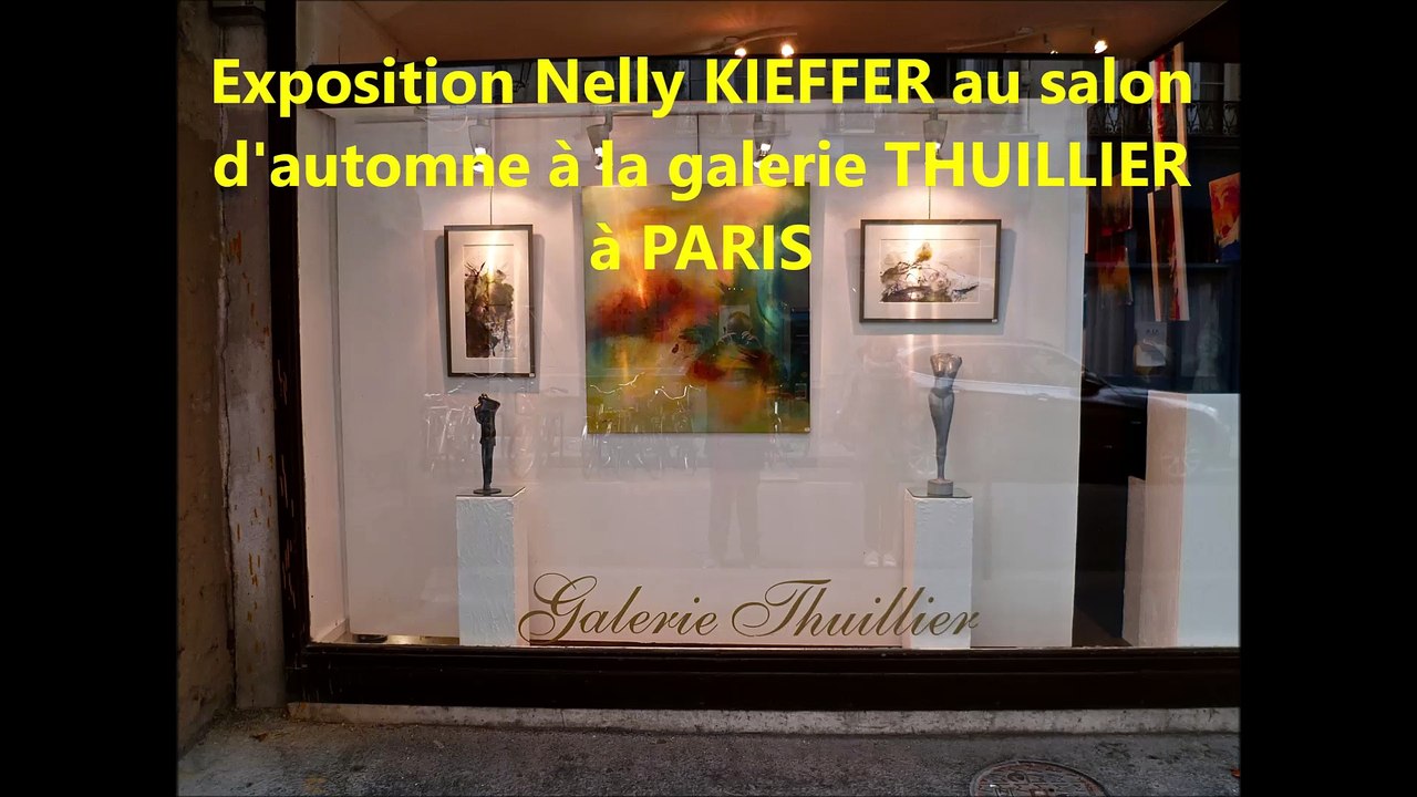 Nelly KIEFFER à la galerie Thuillier Paris 2018