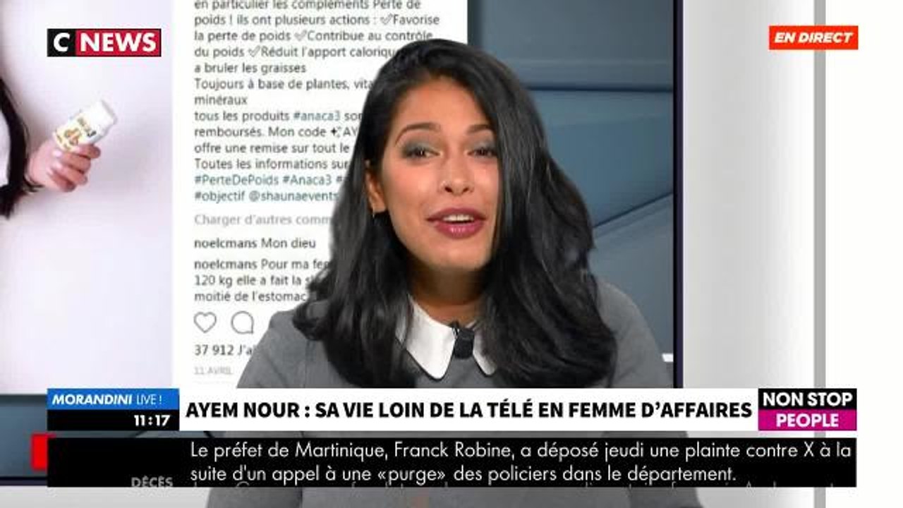 Morandini live : Ayem devoile son salaire pour les pubs, ven 2 nov