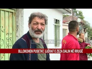 BLLOKOHEN PUSETAT, UJËRAT E ZEZA DALIN NË RRUGË