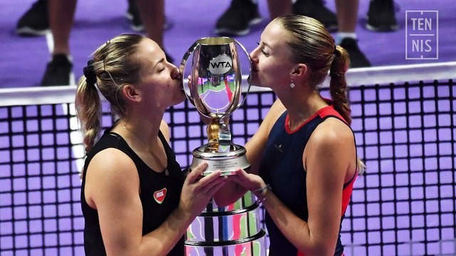 Kristina Mladenovic, reine du Masters de double