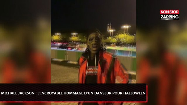 Michael Jackson : L'incroyable hommage d'un danseur français pour Halloween (Vidéo)