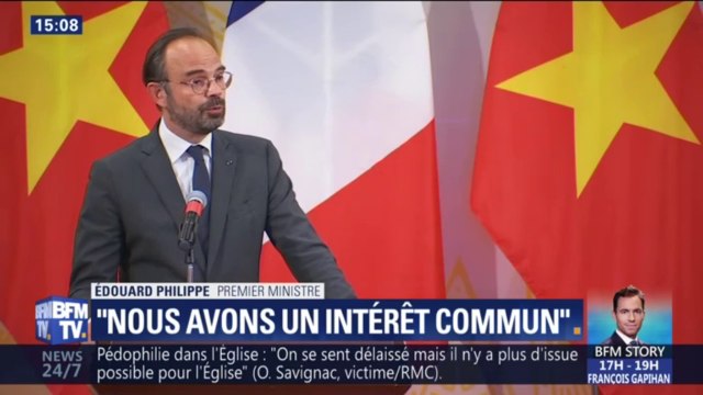 Accords avec le Viêt Nam: Edouard Philippe souligne un intérêt commun