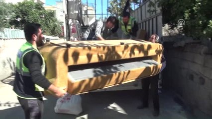 Hayırda Öncüler Derneğinden, Evi Yanan Suriyeli Aileye Destek