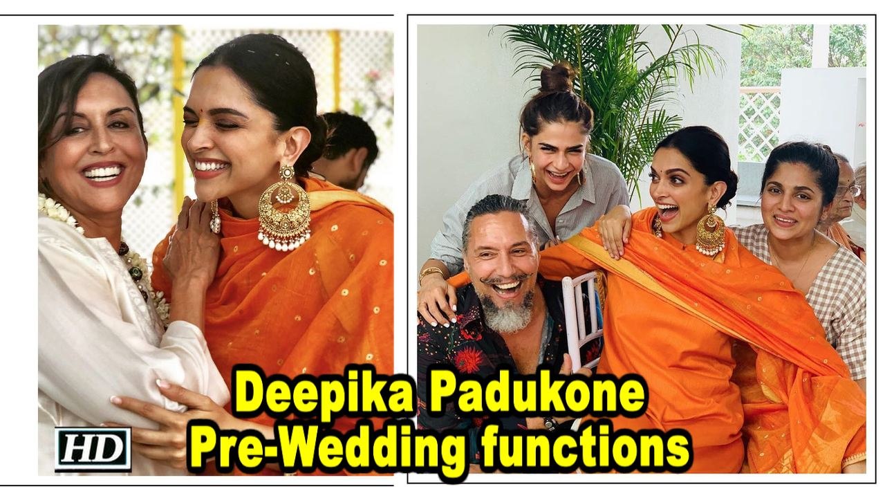 Deepika Padukone Pre-Wedding functions BEGIN