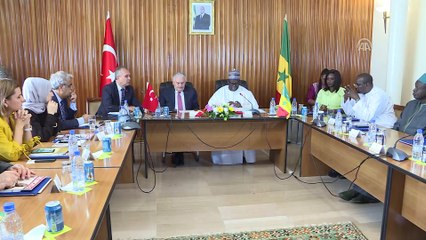 TBMM Başkanı Yıldırım, Senegalli mevkidaşıyla görüştü - DAKAR