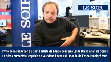 Emile Bravo raconte comment Spirou est devenu notre héros citoyen