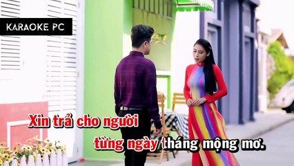 Karaoke Xin Trả Cho Em - Ngọc Hân, Khưu Huy Vũ